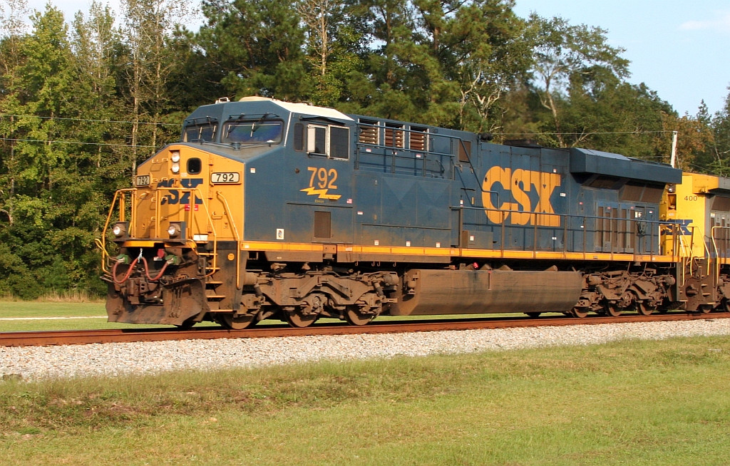 CSX 792 on NB empty coal train